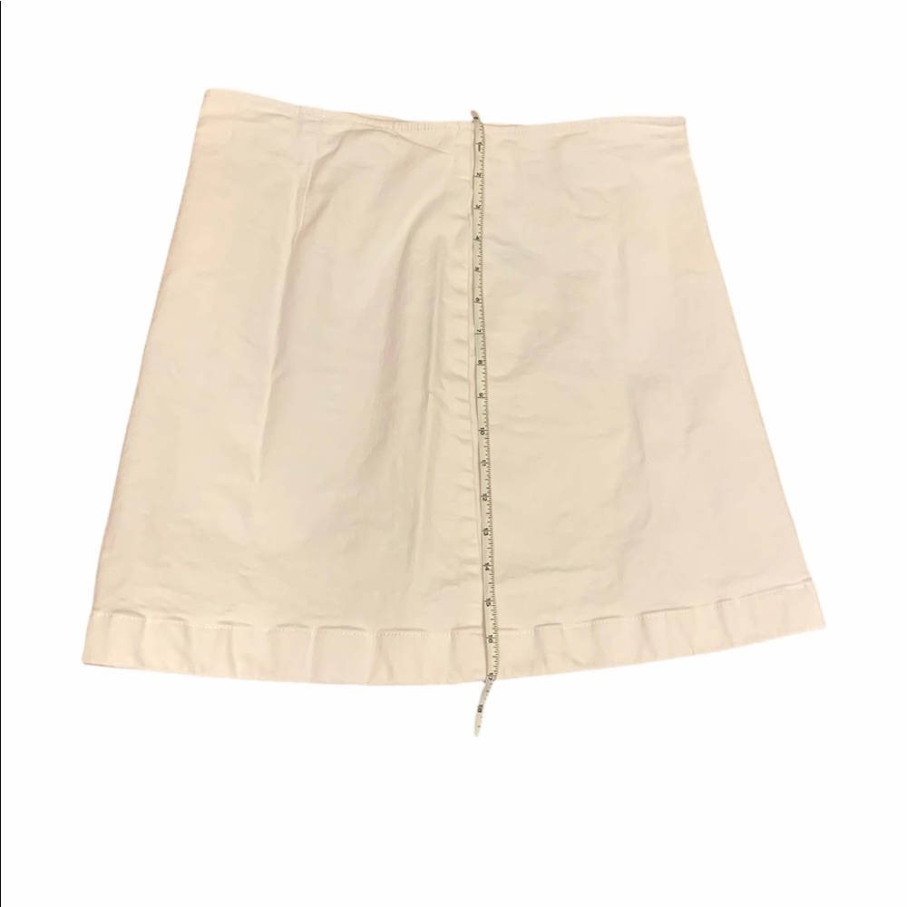 Ann Taylor white a-line skirt. Size 4. - Picture 5 of 5
